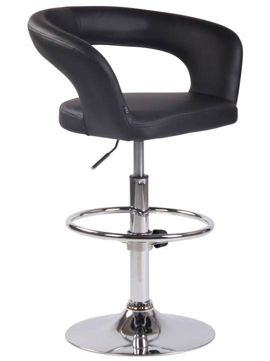 Barstol Jaen imiteret læder, sort Barstol Jaen imiteret læder, sort