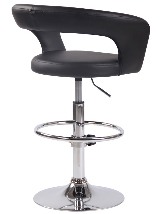 Barstol Jaen imiteret læder, sort Barstol Jaen imiteret læder, sort