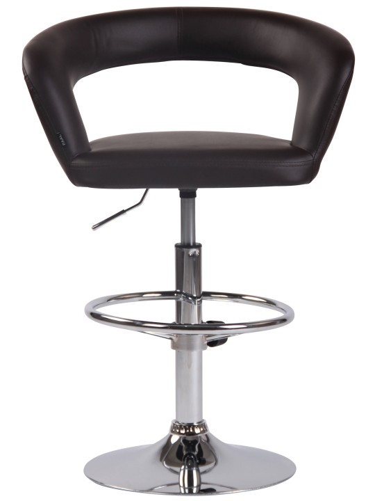 Barstol Jaen imiteret læder, brun