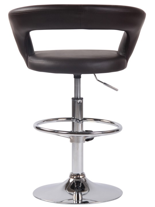 Barstol Jaen imiteret læder, brun