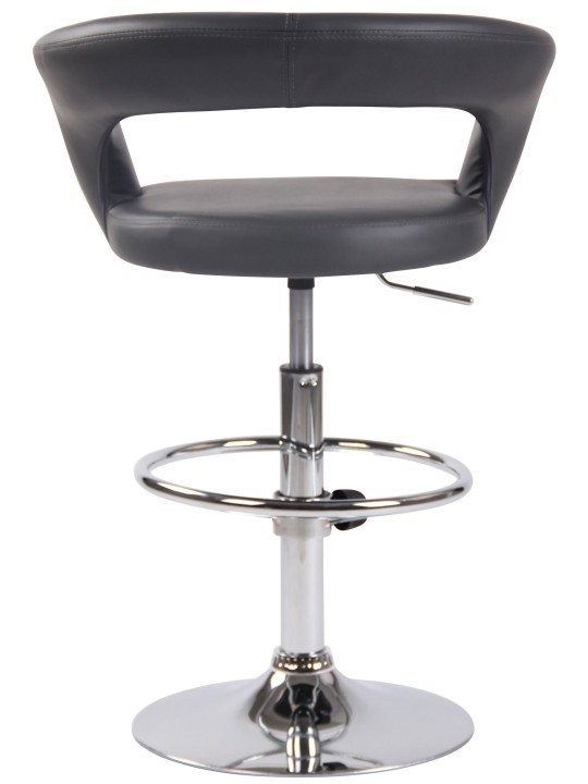 Barstol Jaen imiteret læder, grå