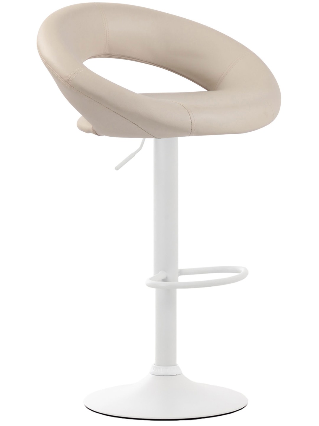 Barstol Olinda imiteret læder, creme