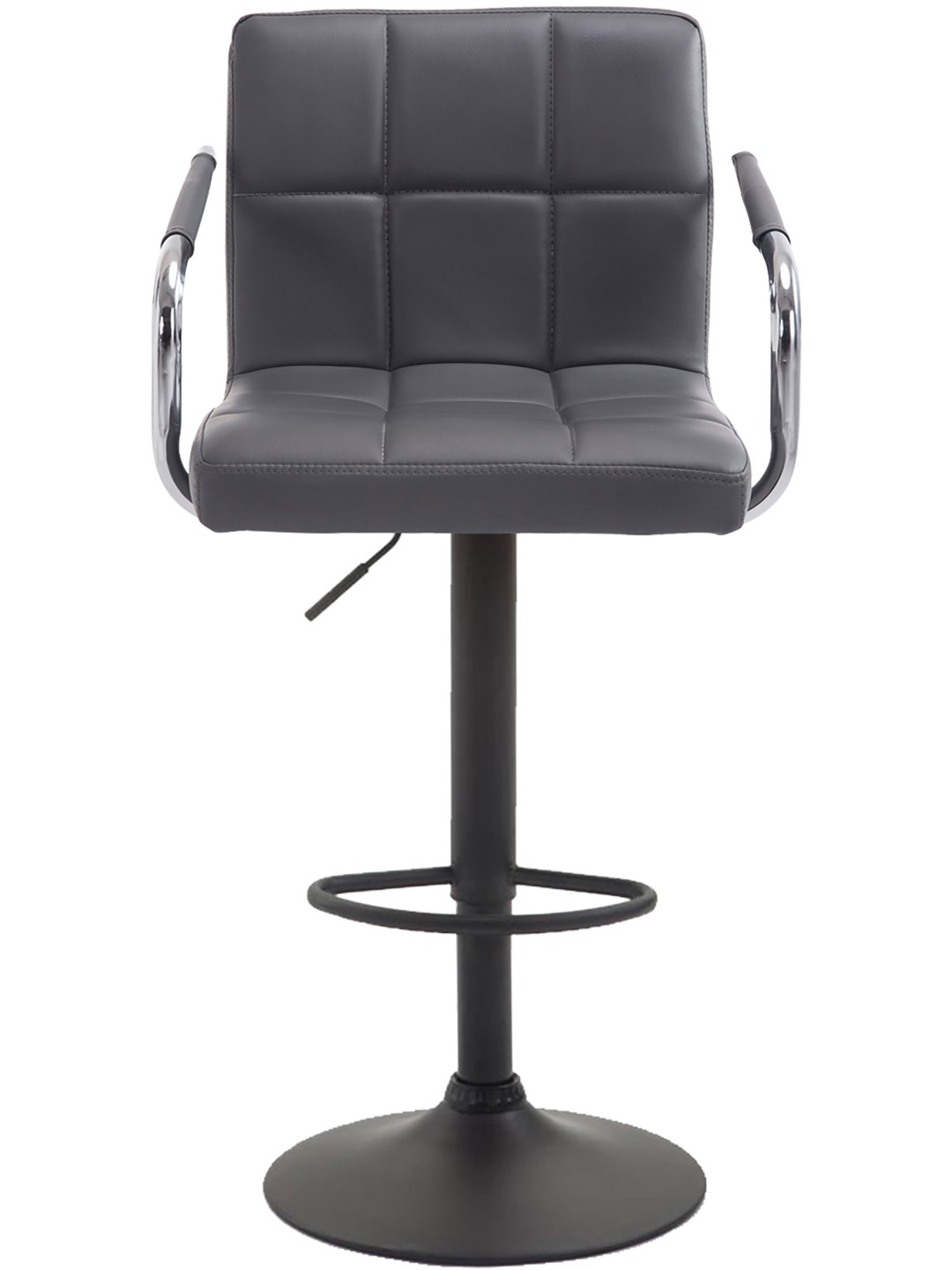 Sæt med 2 barstole Lucy V2, grå