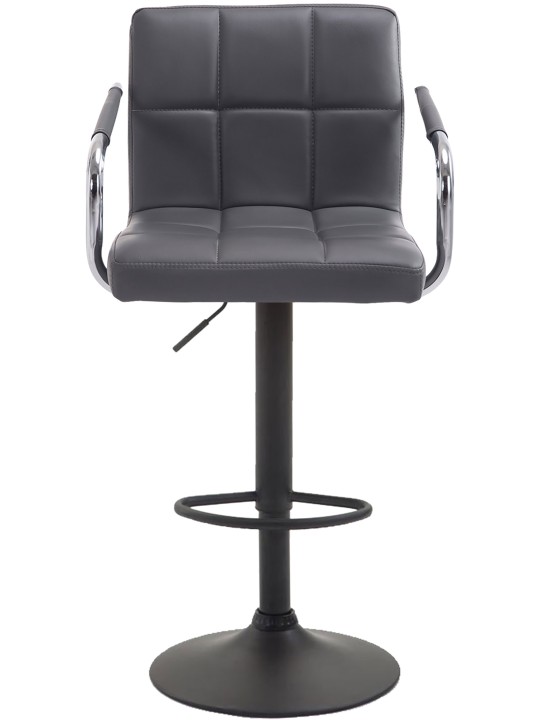 Sæt med 2 barstole Lucy V2, grå