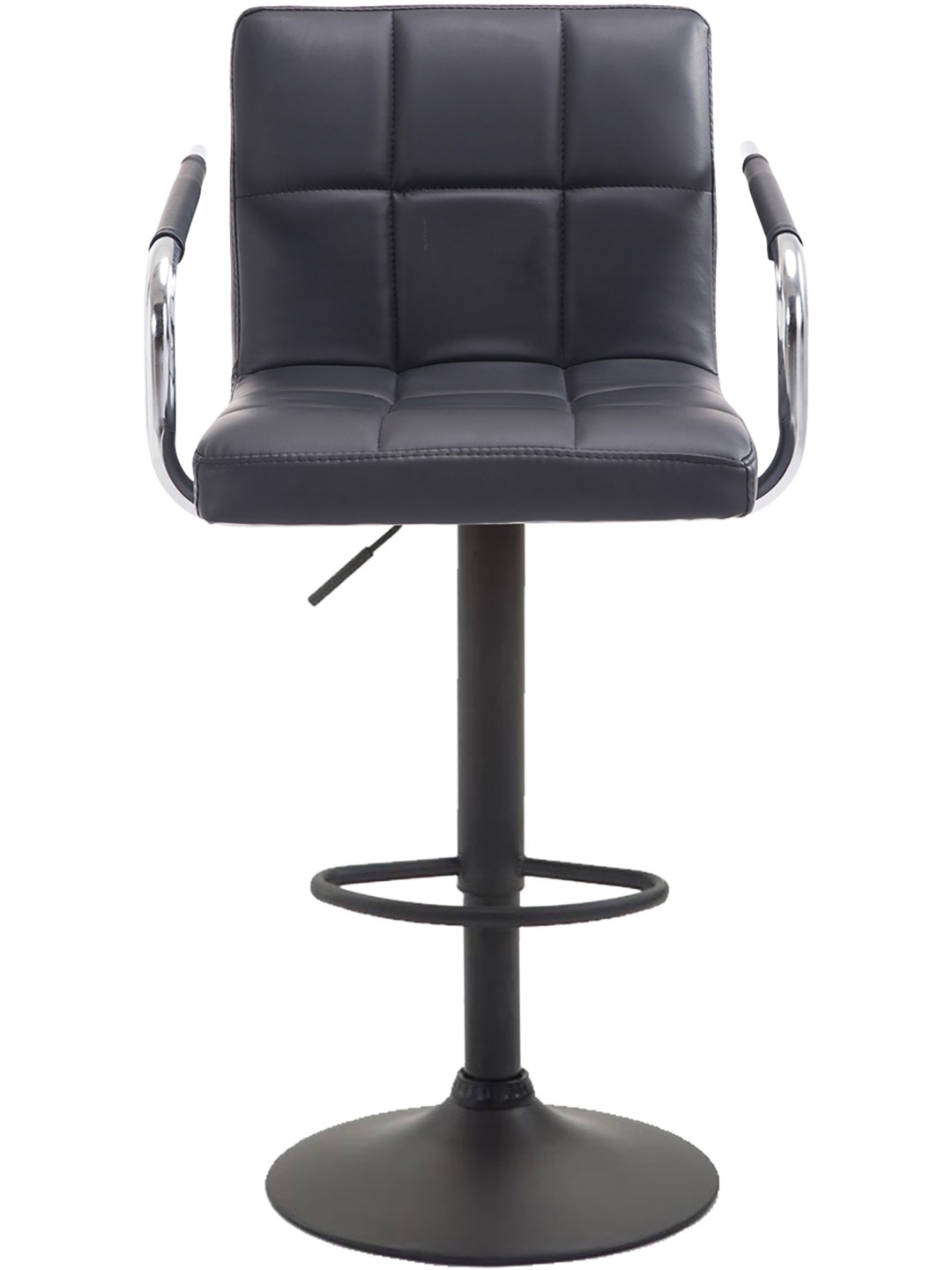 Sæt med 2 barstole Lucy V2, sort