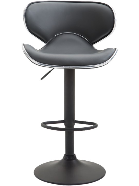 Sæt med 2 barstole Las Vegas V2 imiteret læder, grå Sæt med 2 barstole Las Vegas V2 imiteret læder, grå