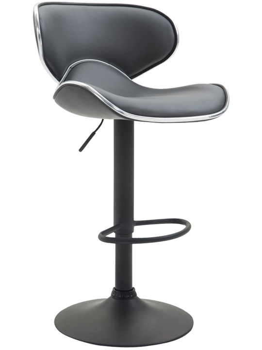 Sæt med 2 barstole Las Vegas V2 imiteret læder, grå Sæt med 2 barstole Las Vegas V2 imiteret læder, grå