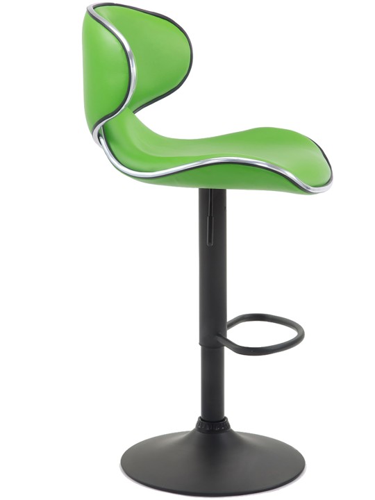 Sæt med 2 barstole Las Vegas V2 imiteret læder, grøn Sæt med 2 barstole Las Vegas V2 imiteret læder, grøn