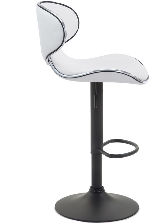 Sæt med 2 barstole Las Vegas V2 imiteret læder, hvid Sæt med 2 barstole Las Vegas V2 imiteret læder, hvid