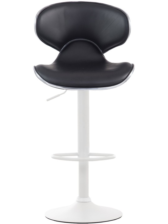 Sæt med 2 barstole Las Vegas V2 imiteret læder, sort