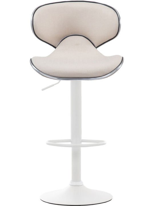 Sæt med 2 barstole Las Vegas V2 stof, creme Sæt med 2 barstole Las Vegas V2 stof, creme