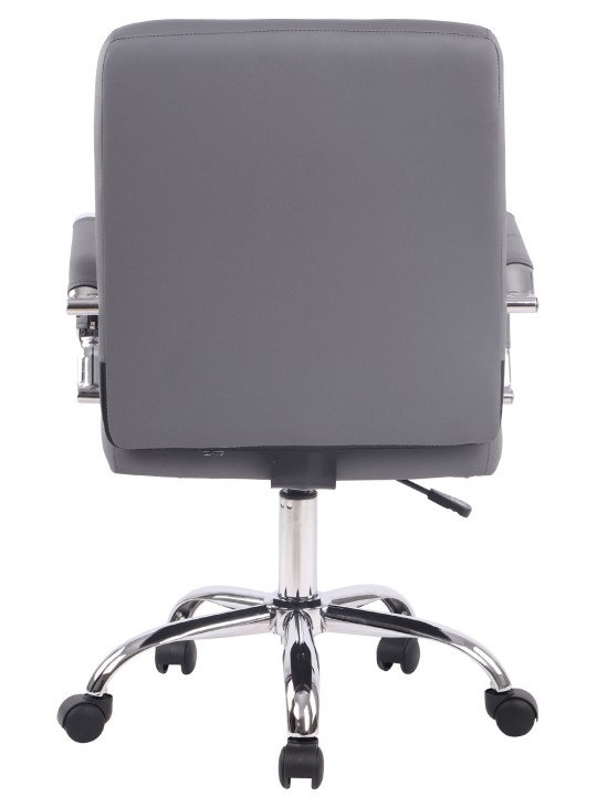 Kontorstol Deli PRO imiteret læder, grå Kontorstol Deli PRO imiteret læder, grå