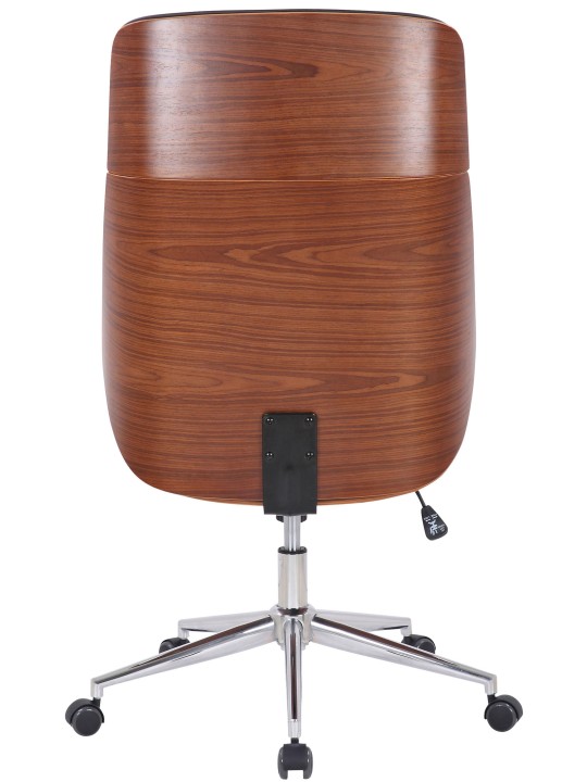 Kontorstol Varel imiteret læder, valnød/brun Kontorstol Varel imiteret læder, valnød/brun