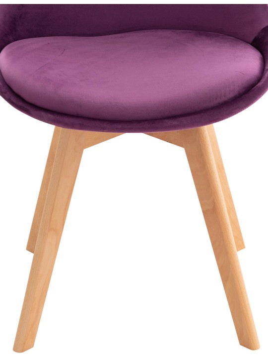 Stol Linares Velvet, lilla