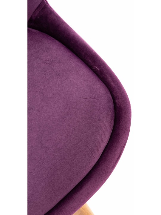 Stol Linares Velvet, lilla