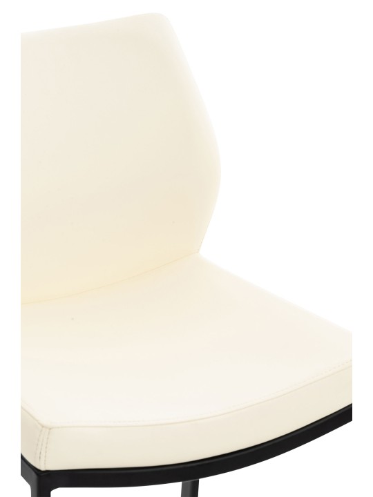 Barstol Matola imiteret læder, creme