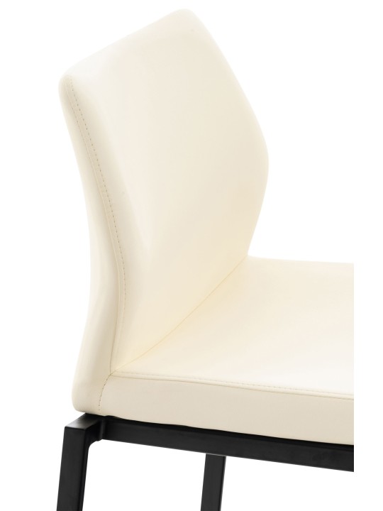 Barstol Matola imiteret læder, creme