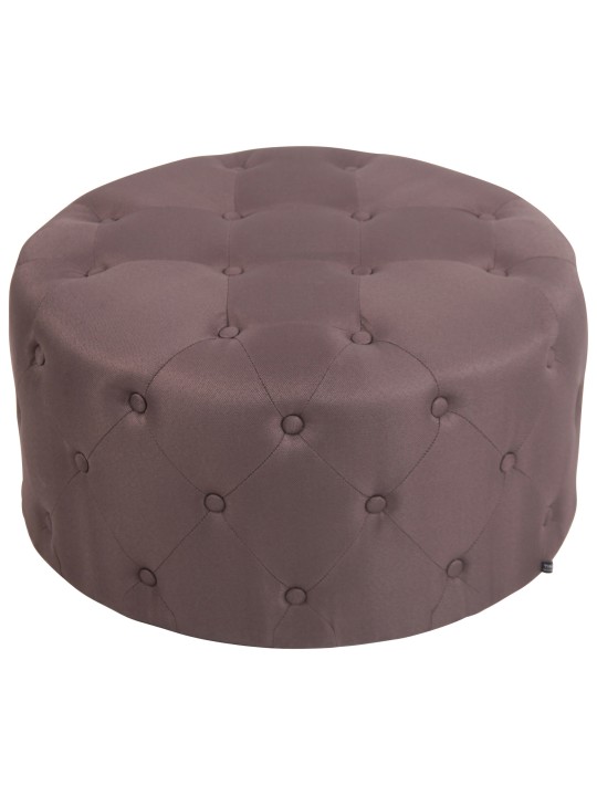 Fodskammel Corsica stof, brun