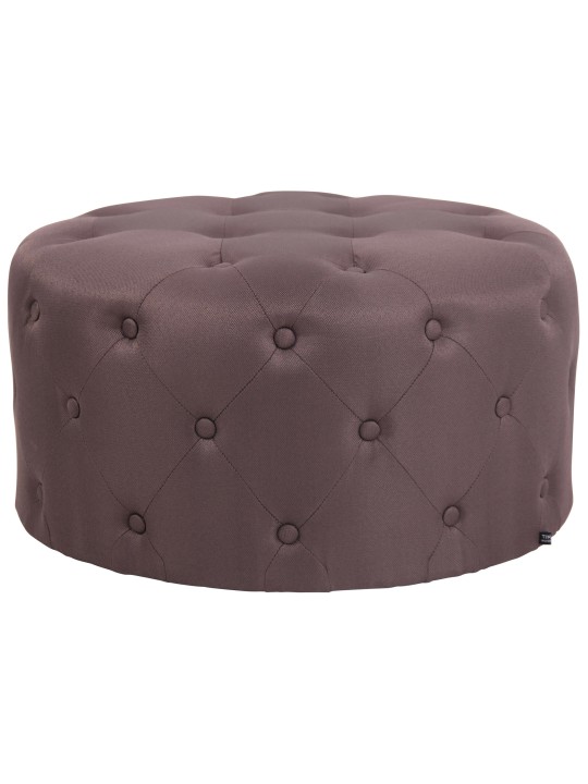 Fodskammel Corsica stof, brun