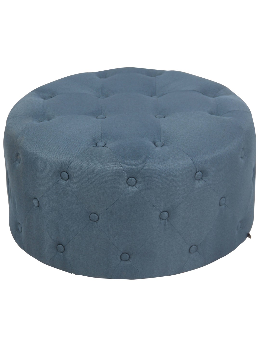 Fodskammel Corsica stof, blå