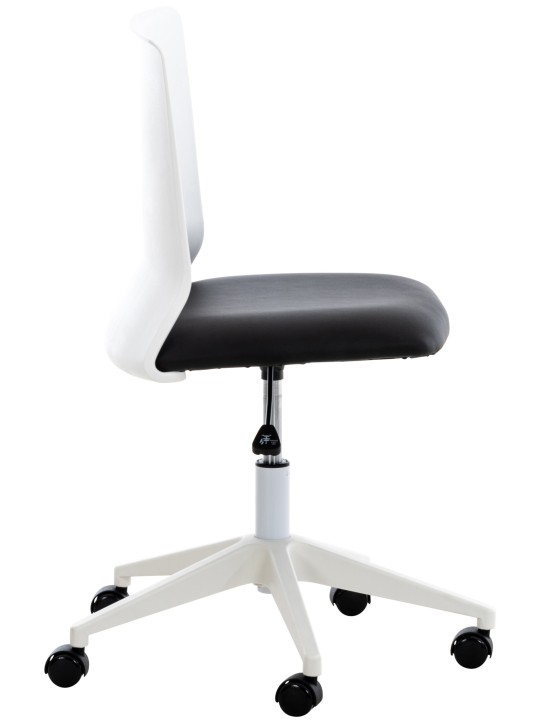 Kontorstol Apolda imiteret læder, sort