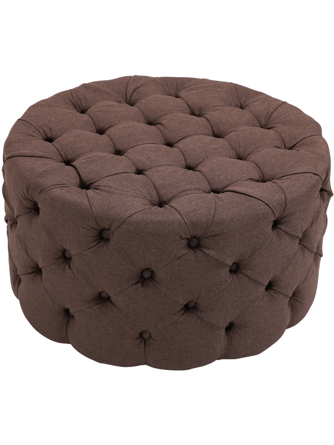 Taburet Drancy stof XL, brun