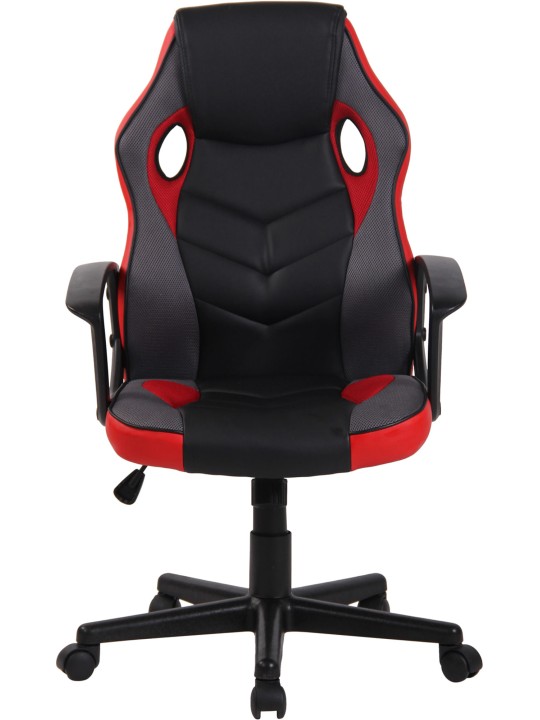 Kontorstol Glendale, sort/rød Kontorstol Glendale, sort/rød