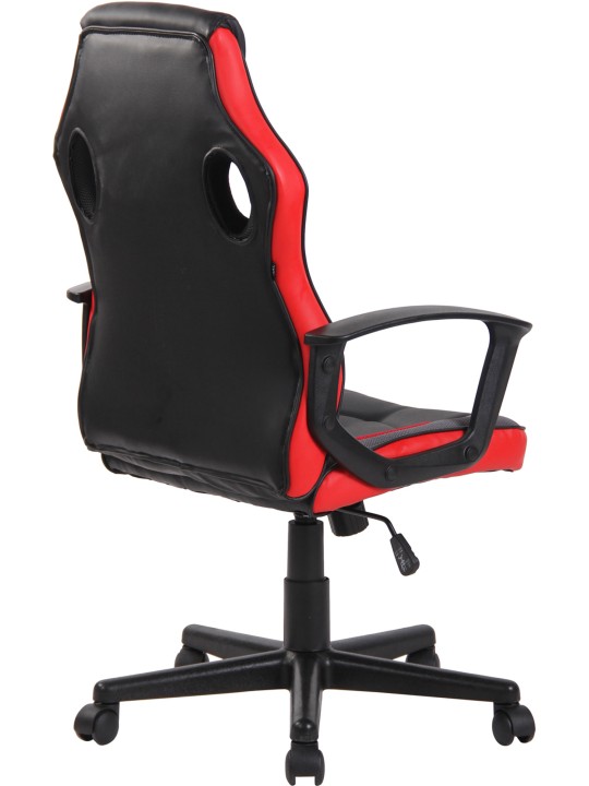 Kontorstol Glendale, sort/rød Kontorstol Glendale, sort/rød