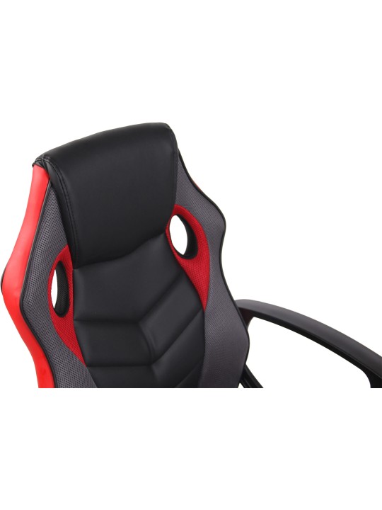 Kontorstol Glendale, sort/rød Kontorstol Glendale, sort/rød