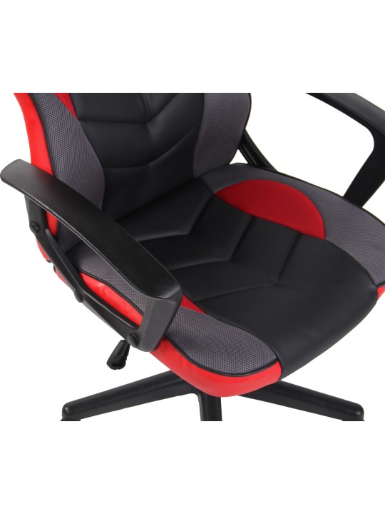 Kontorstol Glendale, sort/rød Kontorstol Glendale, sort/rød