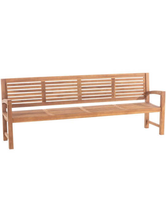 Teak bænk Halden 240 cm, teak