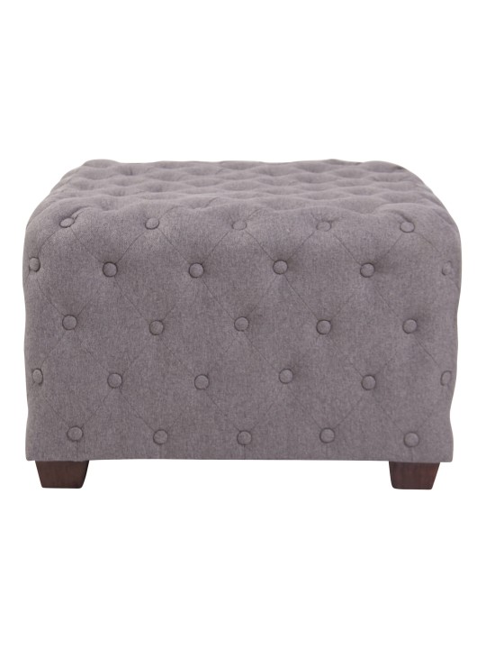 Taburet Nimes stof, grå Taburet Nimes stof, grå