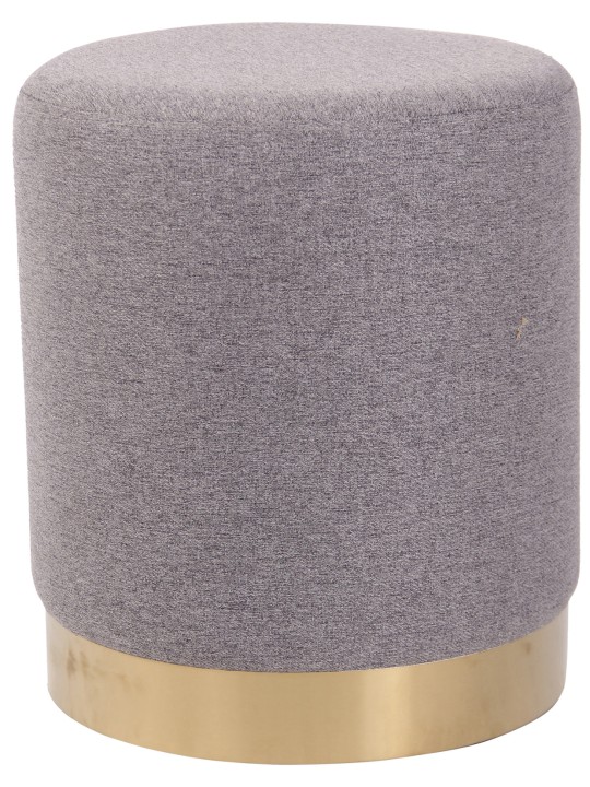 Taburet Nanning stof, grå Taburet Nanning stof, grå