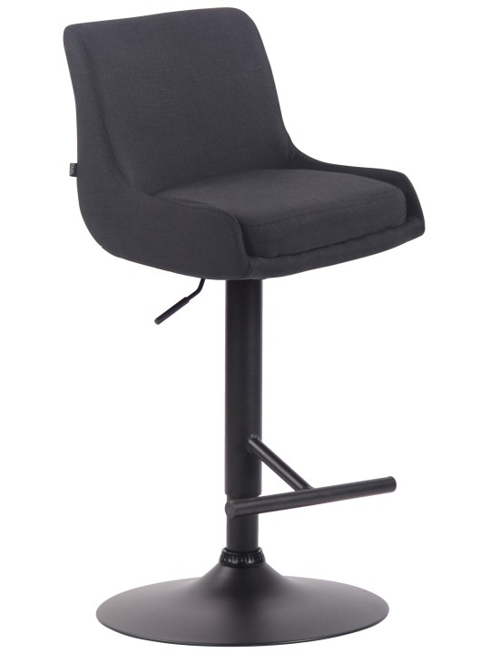 Barstol klubstof, sort