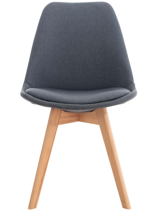 Stol Linares stof, mørkegrå Stol Linares stof, mørkegrå