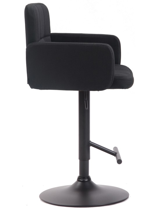 Barstol Los Angeles, stof, sort Barstol Los Angeles, stof, sort