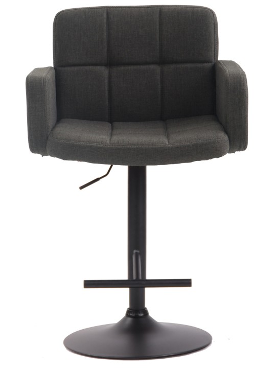 Barstol Los Angeles, stof, mørkegrå