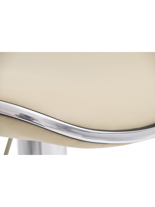 Sæt med 2 barstole Shanghai C, creme