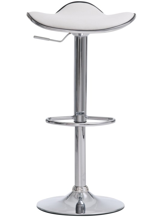 Sæt med 2 barstole Shanghai C, hvid