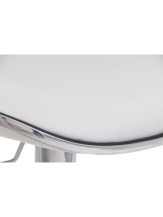 Sæt med 2 barstole Shanghai C, hvid