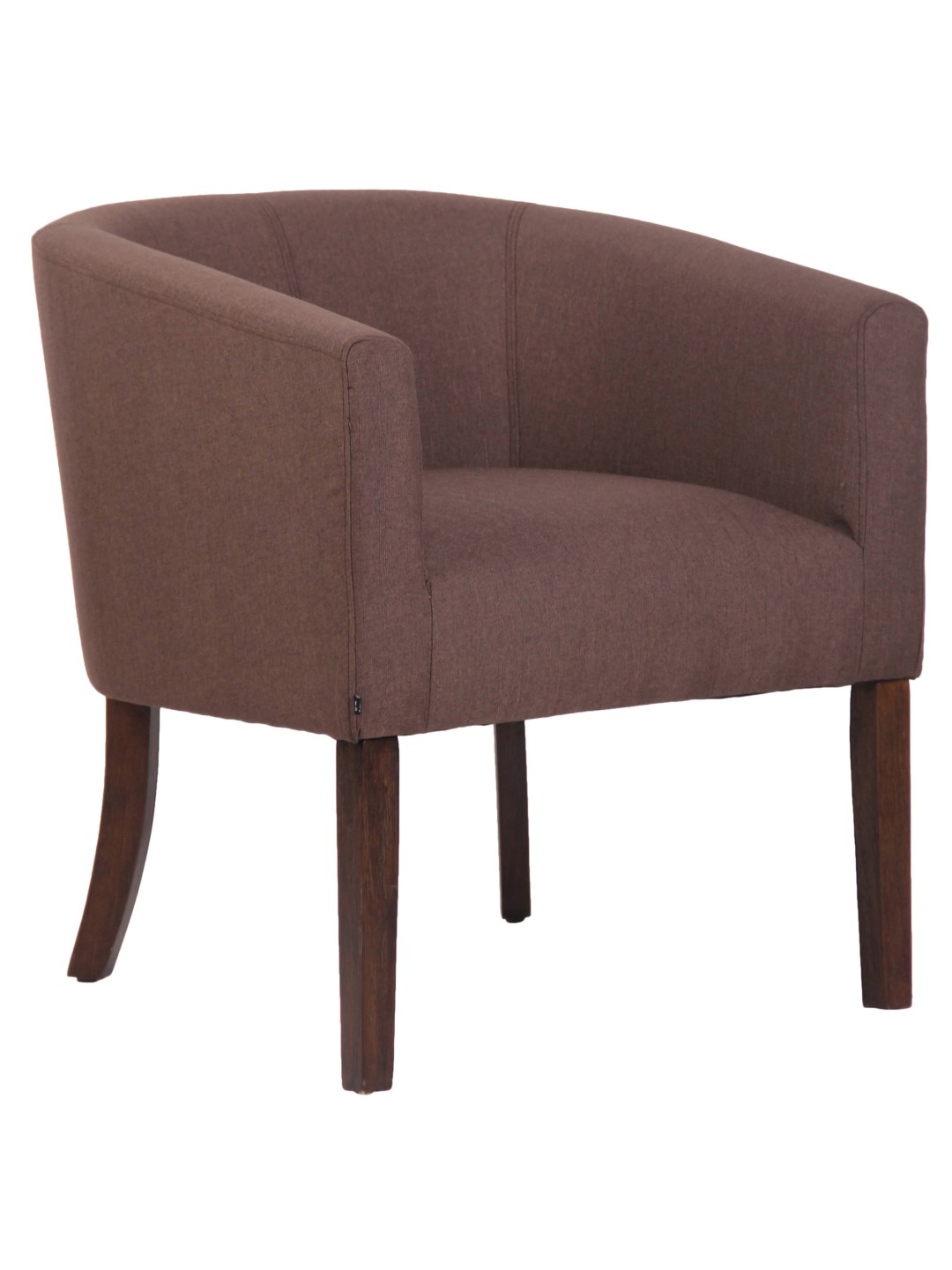 Lænestol Nemea stof antik, brun