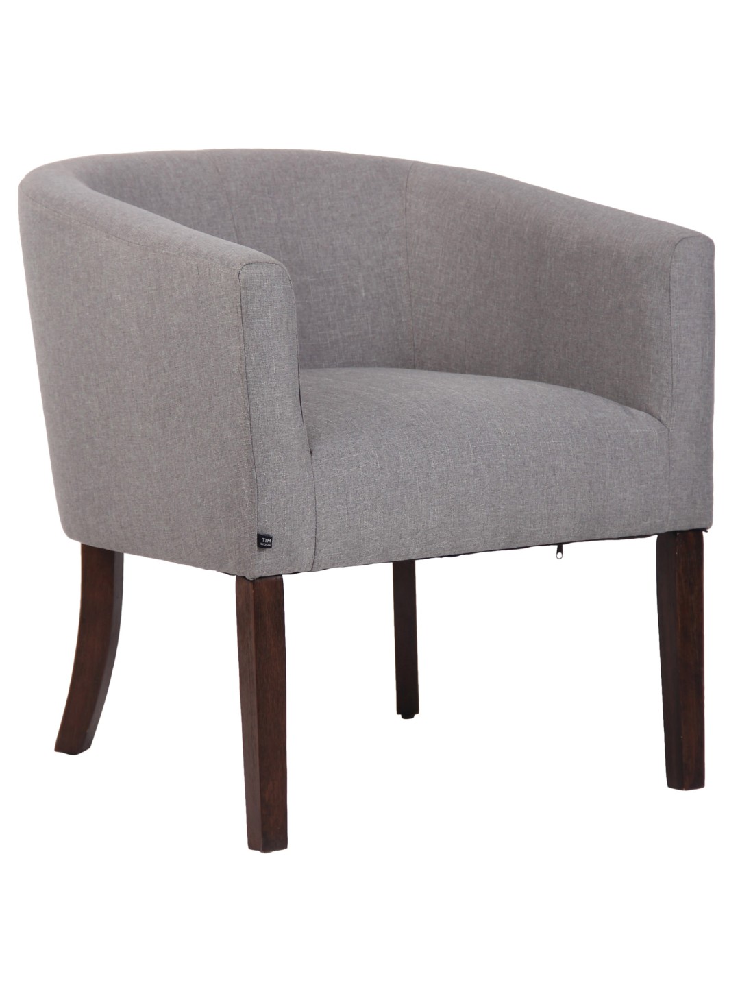 Lænestol Nemea stof antik, grå