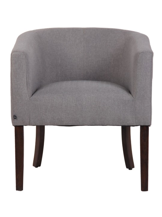 Lænestol Nemea stof antik, grå Lænestol Nemea stof antik, grå