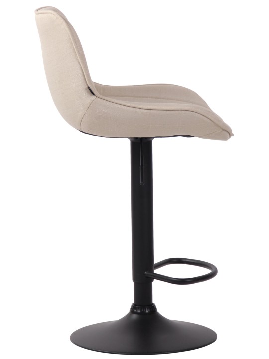 Barstol Lentini stof, creme