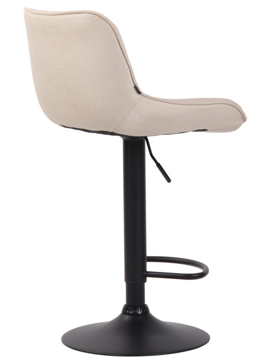 Barstol Lentini stof, creme