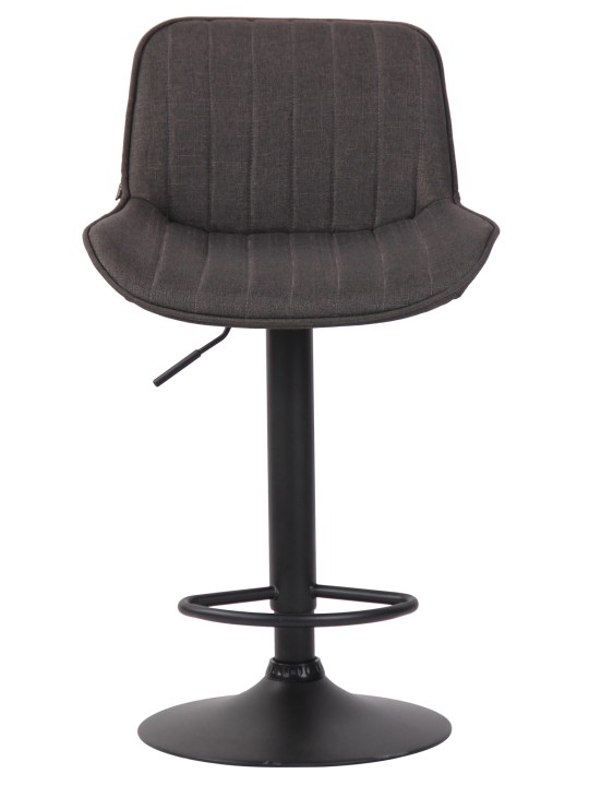 Barstol Lentini stof, mørkegrå
