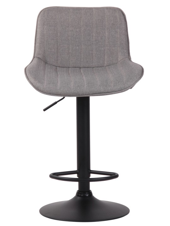 Barstol Lentini stof, grå