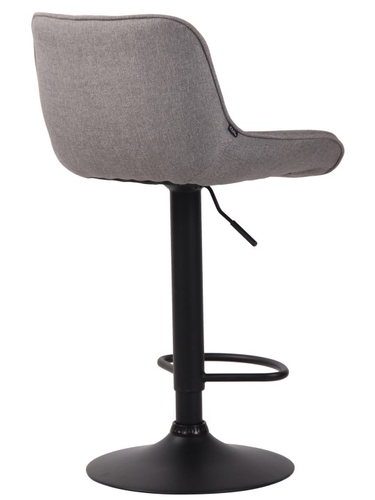 Barstol Lentini stof, grå