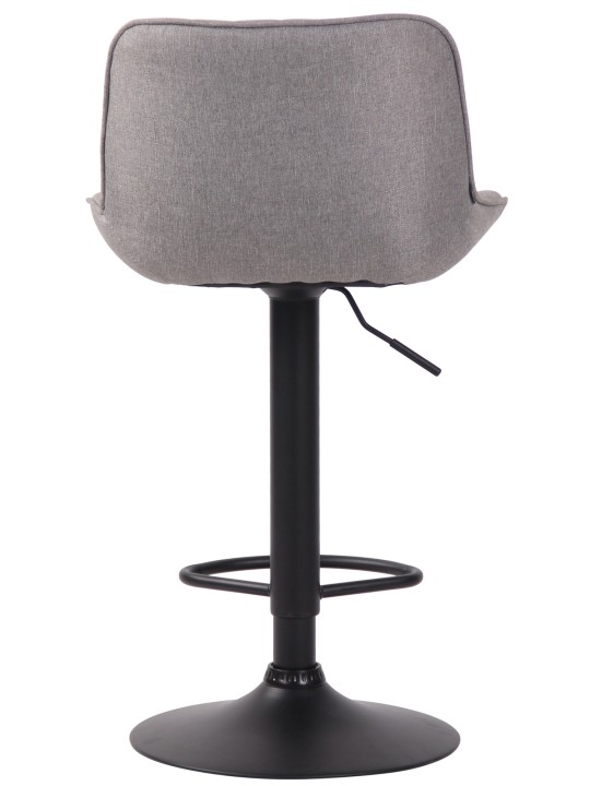 Barstol Lentini stof, grå