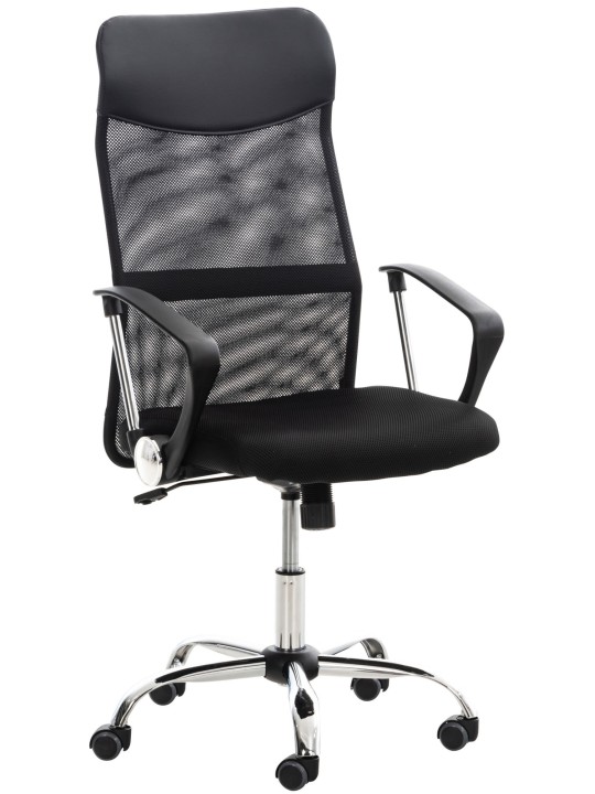 Kontorstol Washington, sort